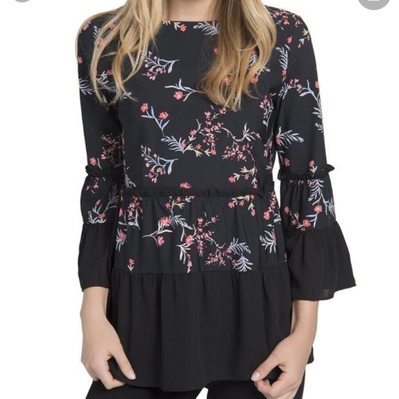 Lysse Tops - Lysse Ruffle Trim Top NWT